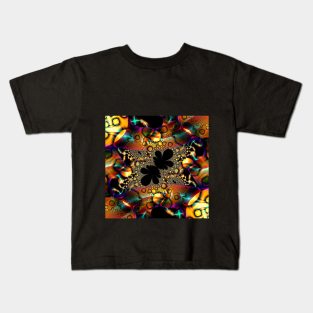 Jewel Tone Circles Kids T-Shirt